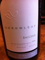 Arrowleaf Bacchus 2009